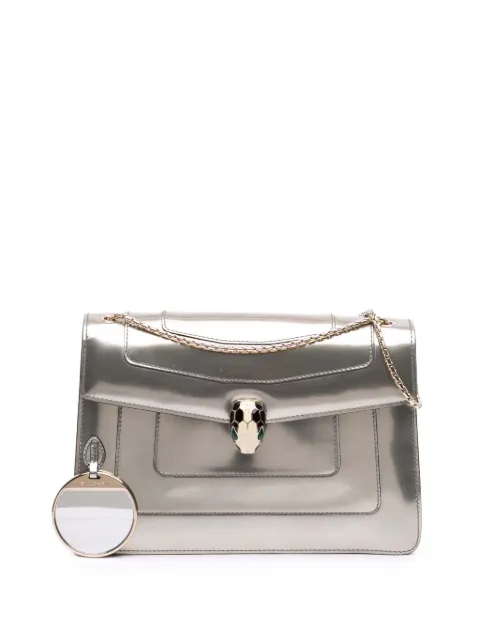 Bvlgari Pre-Owned 2010-2020 Medium Patent Serpenti Forever shoulder bag