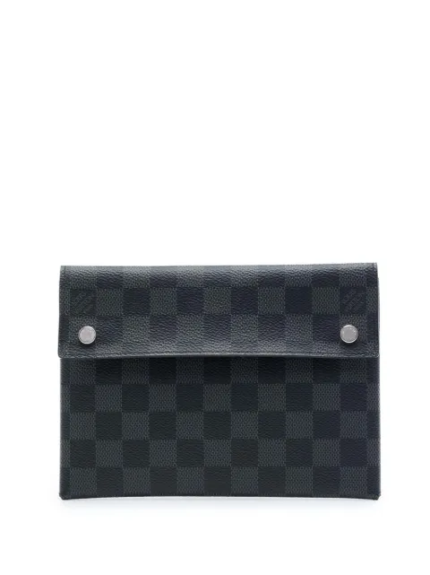 Louis Vuitton Pre-Owned 2019 Damier Graphite Alpha Pochette MM clutch bag