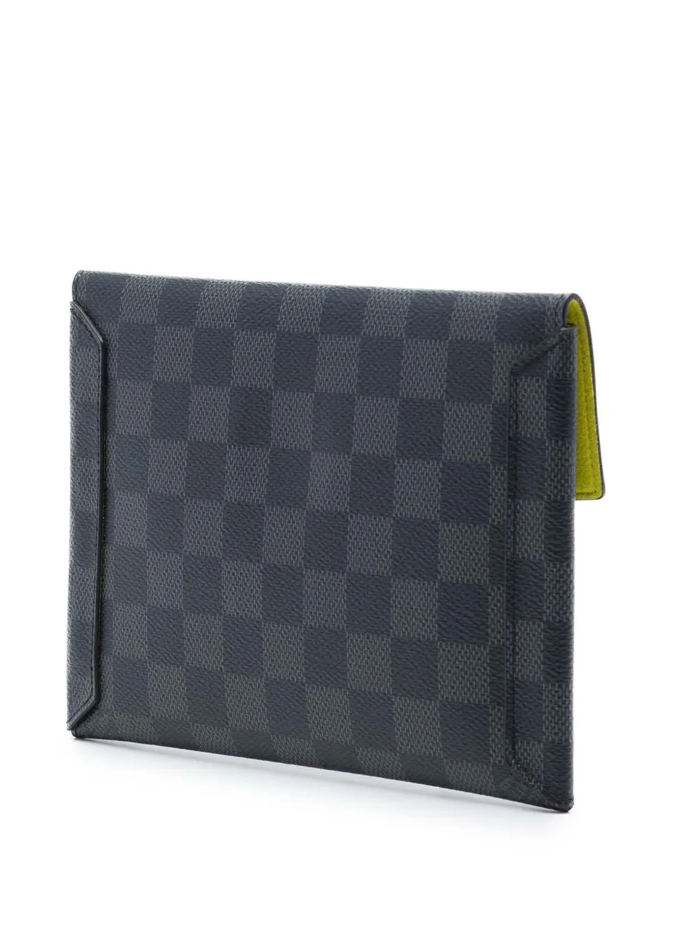 Louis Vuitton Pre-Owned 2019 Damier Graphite Alpha Pochette MM clutch Zwart
