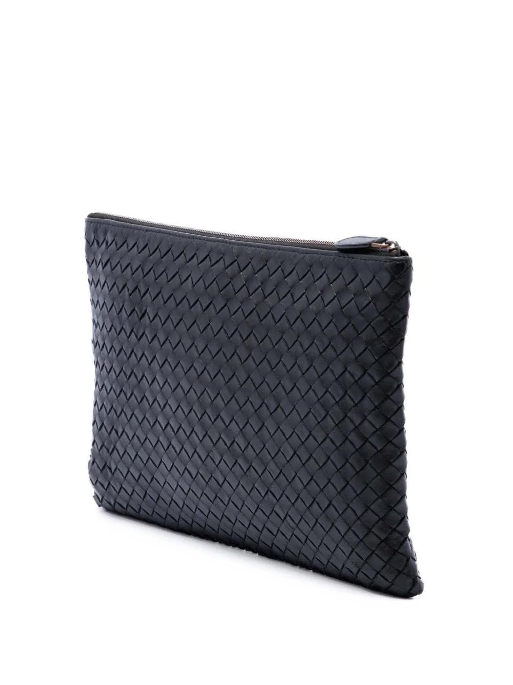 Bottega Veneta Pre-Owned 2012-2026 Nappa Intrecciato clutch Zwart