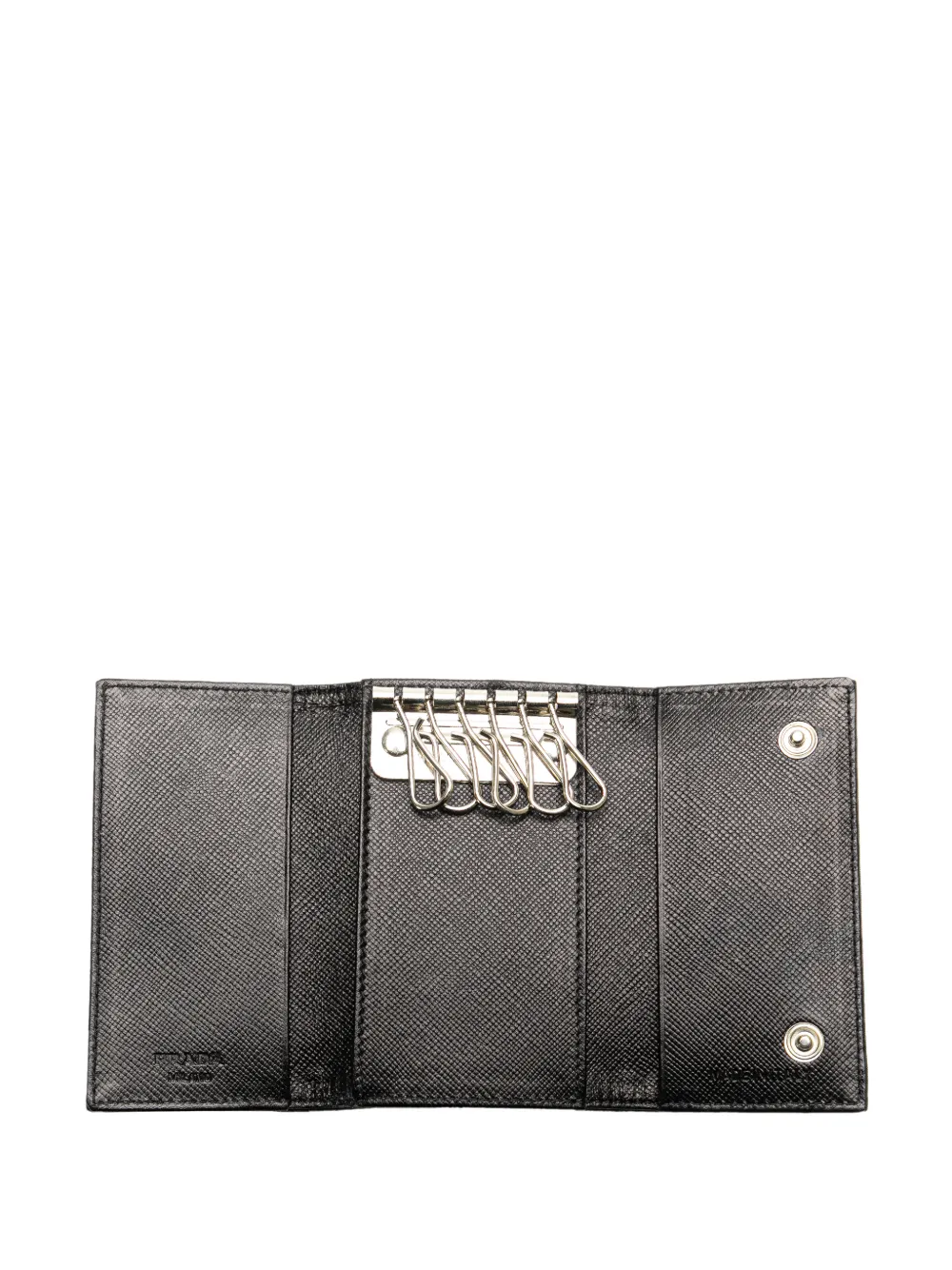Prada Pre-Owned 2000-2013 Tessuto sleutelhanger Zwart
