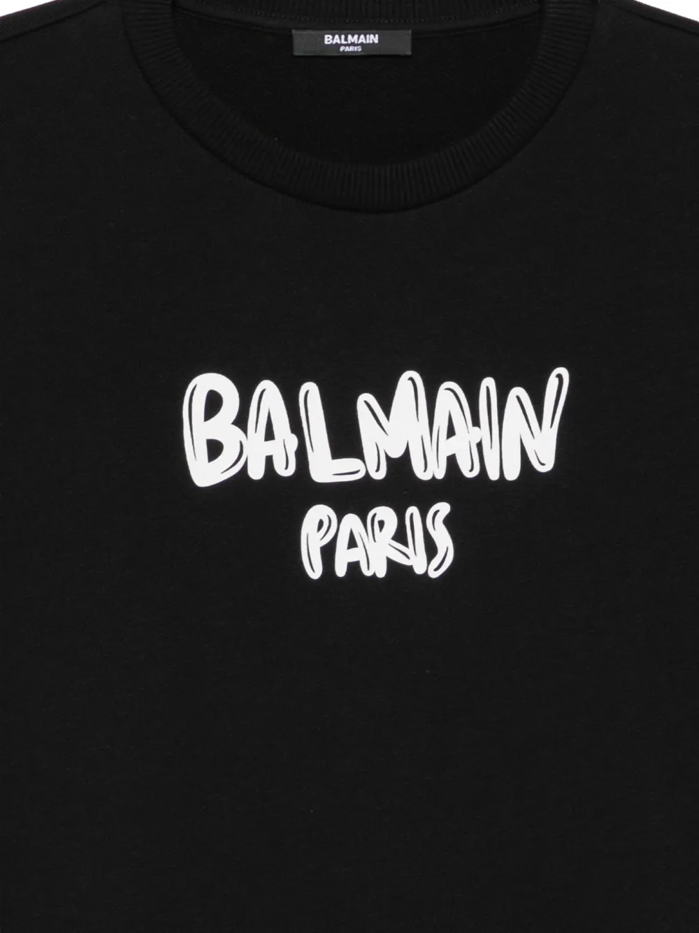 Balmain Kids Trui met logoprint Zwart