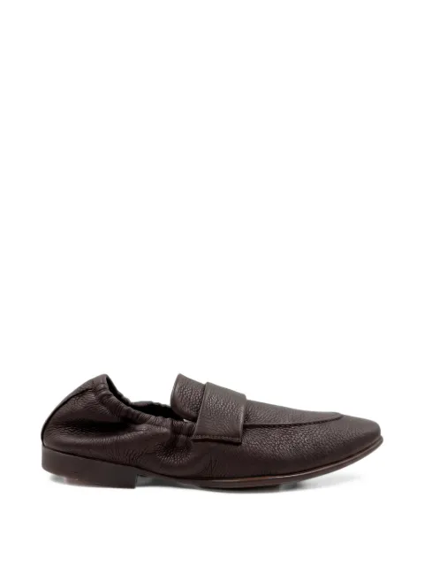 Montecore grained leather loafers