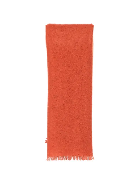 MOULETA fringed brushed scarf