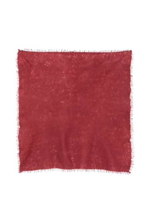 MOULETA frayed-edge scarf