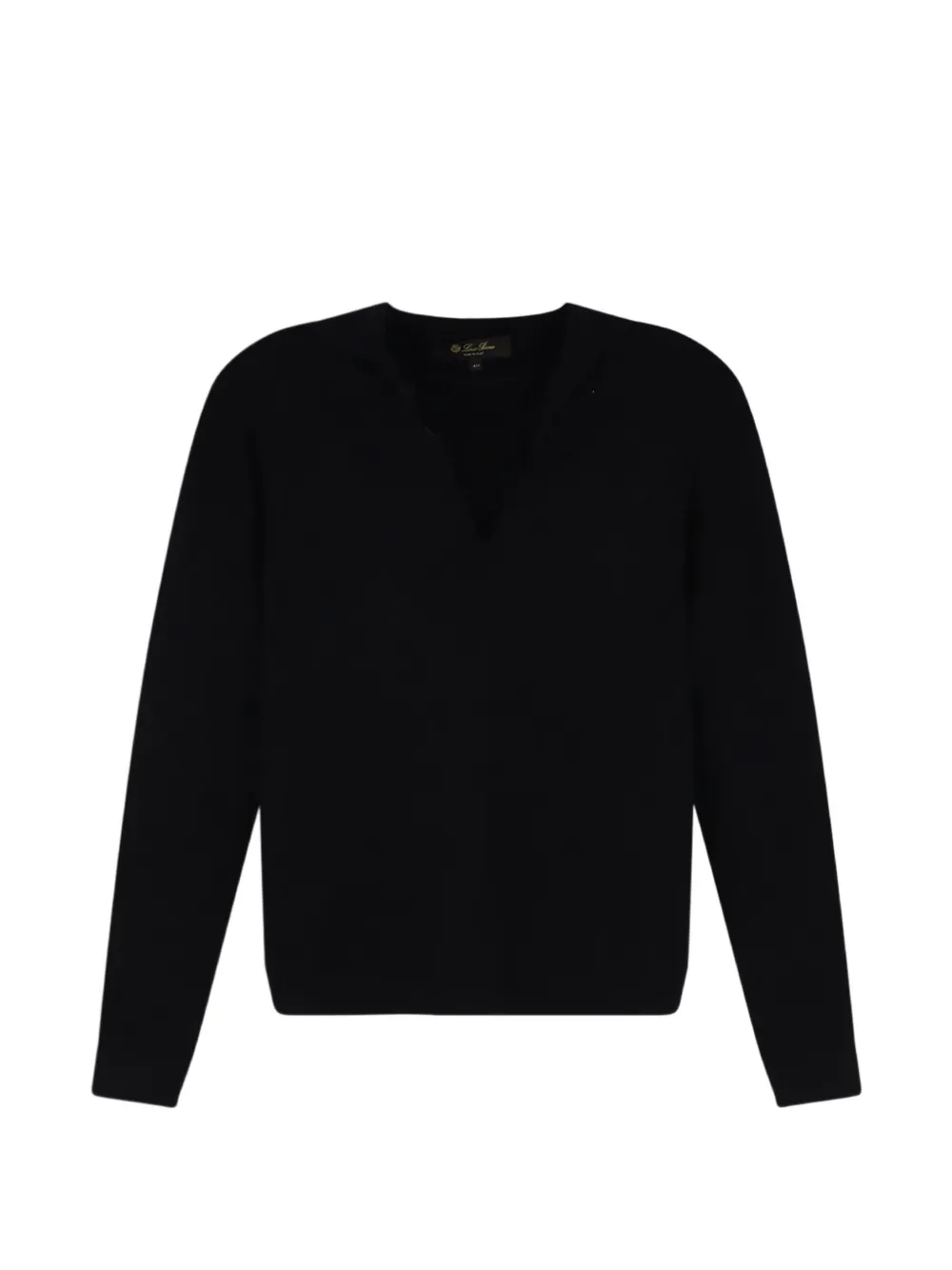 Loro Piana Siena V-neck Sweater In 블랙