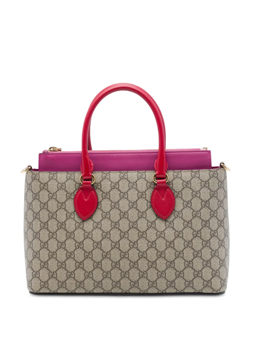 Gucci Pre-Owned Borsa a tracolla Linea A in tessuto GG Supreme 2016-2026 - Toni neutri