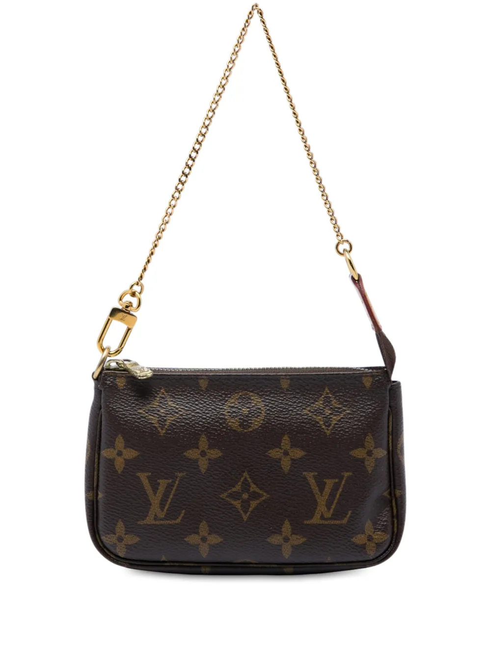Louis Vuitton Pre-Owned 2021 Monogram Mini Pochette Accessoires handbag - Brown