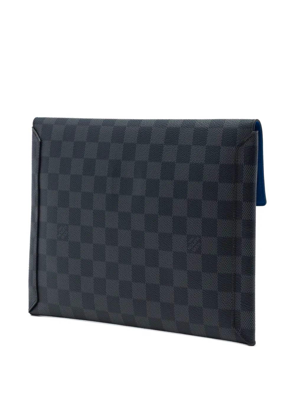Louis Vuitton Pre-Owned 2019 Damier Graphite Alpha Pochette GM clutch Zwart