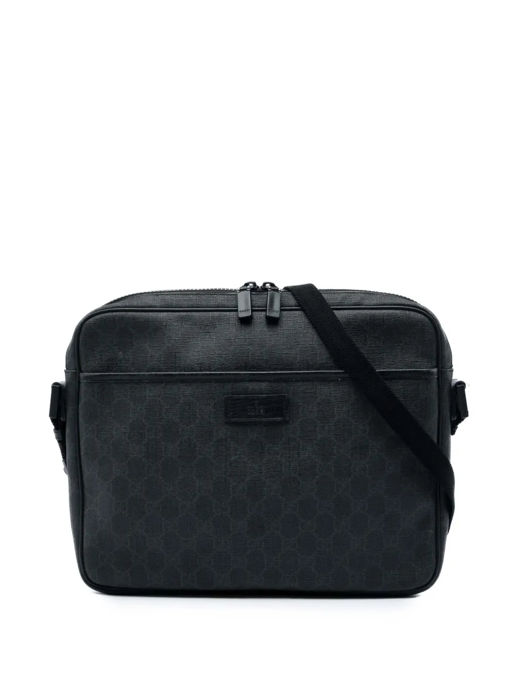 Gucci Pre-Owned 2000-2015 GG Supreme crossbody bag - Nero