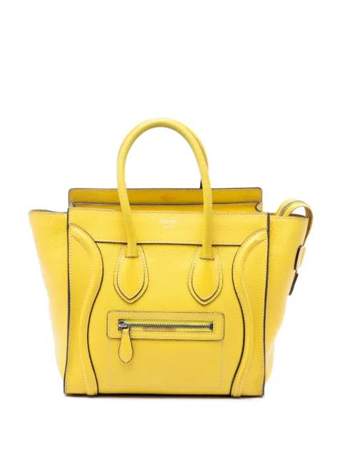 Celine Pre-Owned 2013 Micro Drummed Calfskin Luggage tote bag
