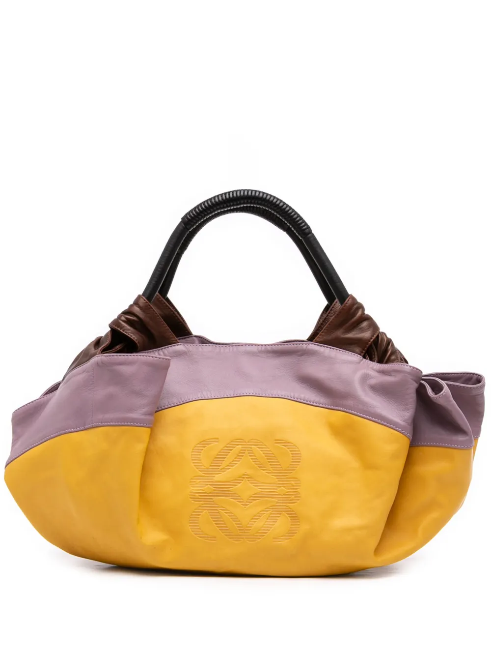Loewe Pre-Owned 2007 Multicolor Nappa Aire hobo bag - Giallo