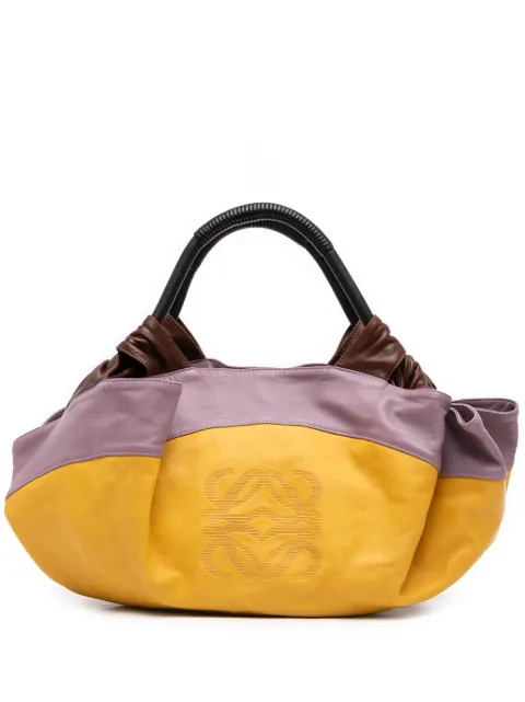Loewe Pre-Owned bolso hobo Aire de piel de napa multicolor 2007