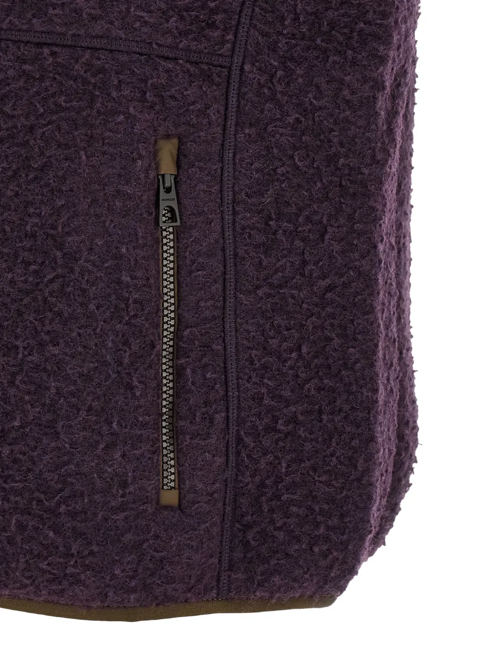 Moncler Casentino bodywarmer met logo-detail Paars