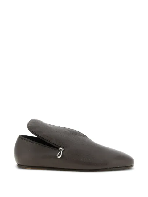 Kiko Kostadinov Petrel asymmetrical zip loafers