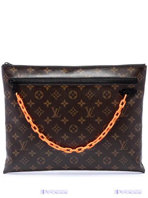 Louis Vuitton Pre-Owned 2019 Monogram Solar Ray A4 Pochette clutch bag