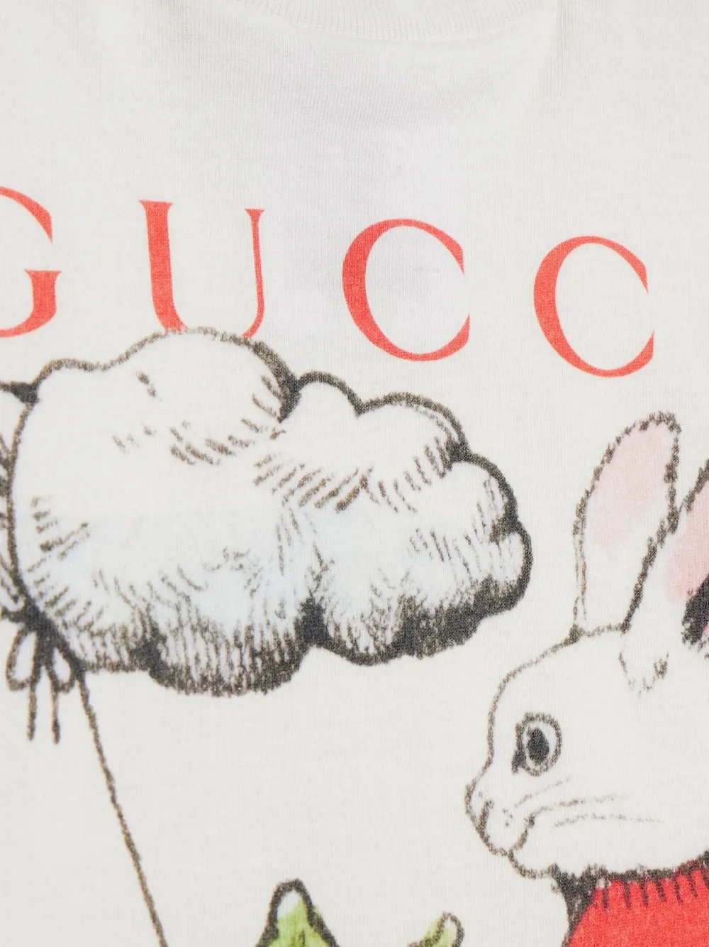 Gucci Kids T-shirt met print Wit