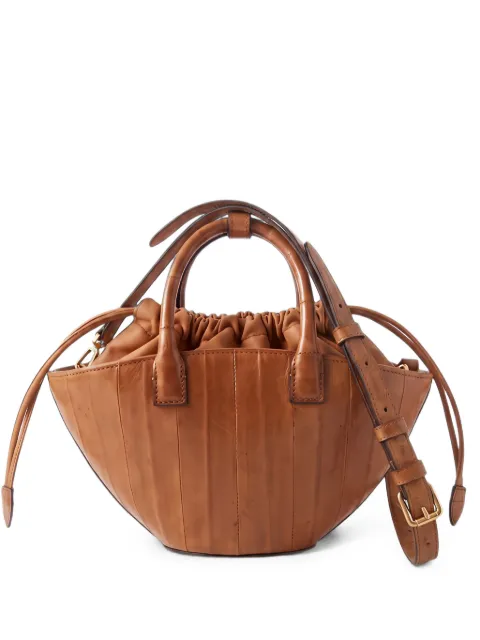 BIAGINI small Le Mignon Panier eel skin tote bag