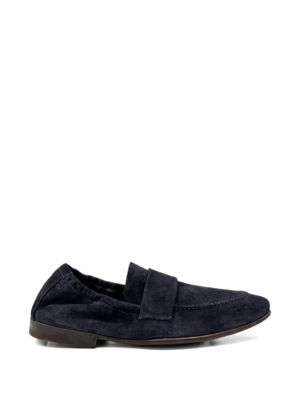 Montecore calf suede slip-on loafers - Blu