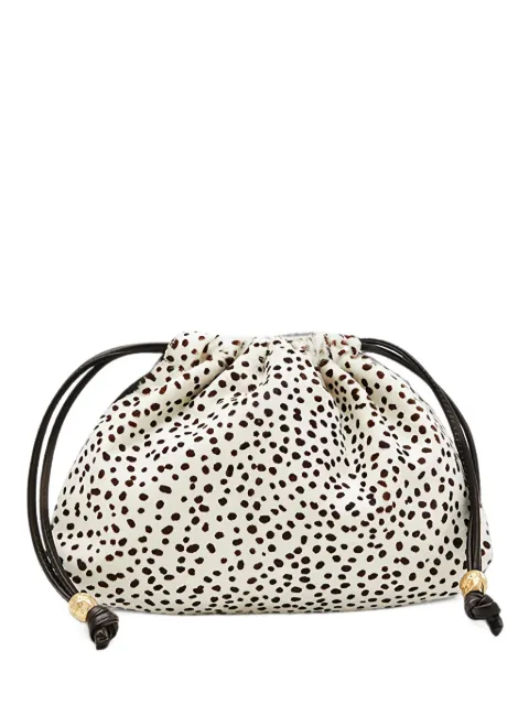 BIAGINI small Peggy animal-print clutch bag