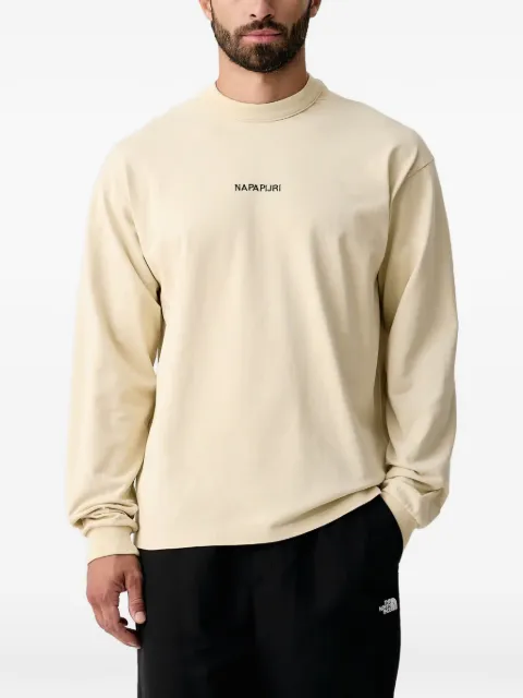 Napapijri Langarmshirt mit grafischem Print