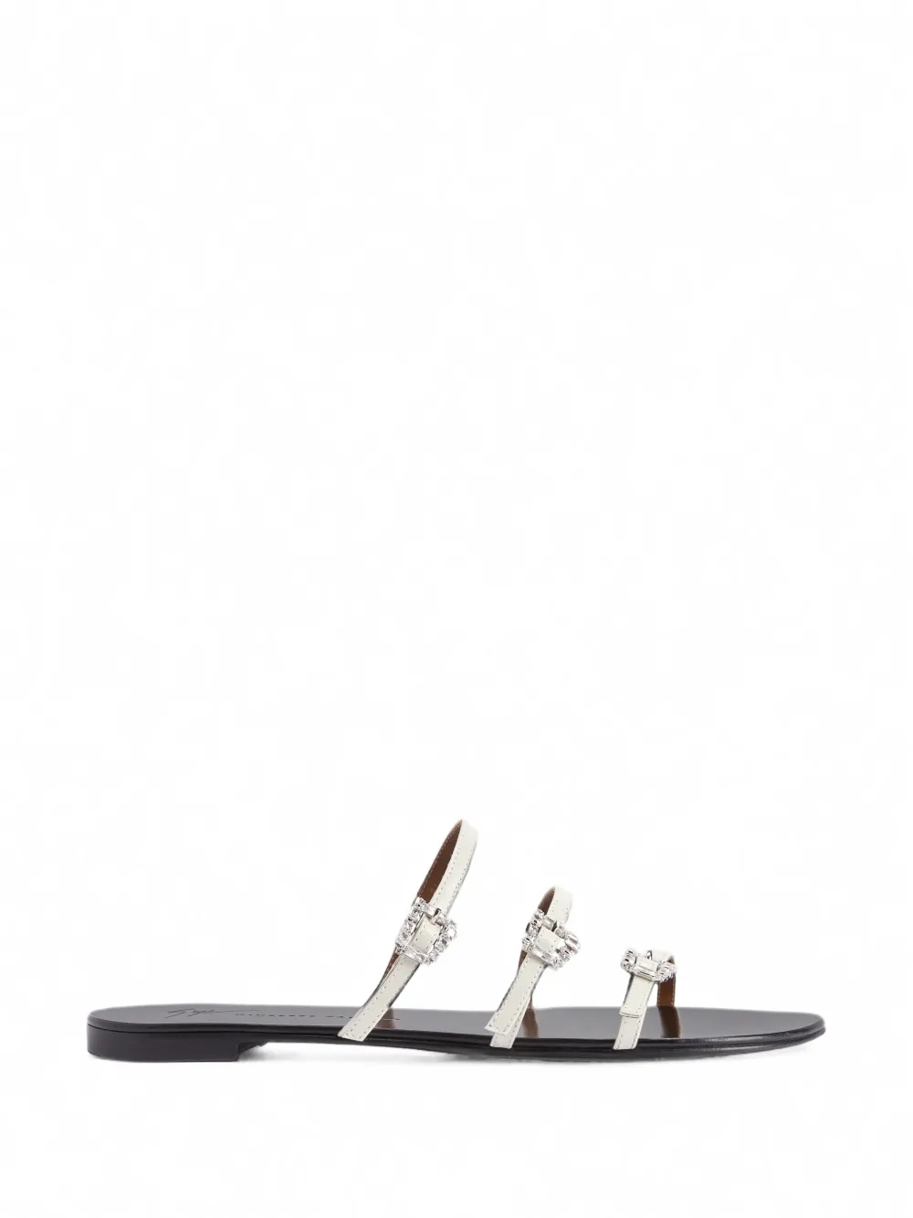 Giuseppe Zanotti Himari crystal-embellished leather sandals