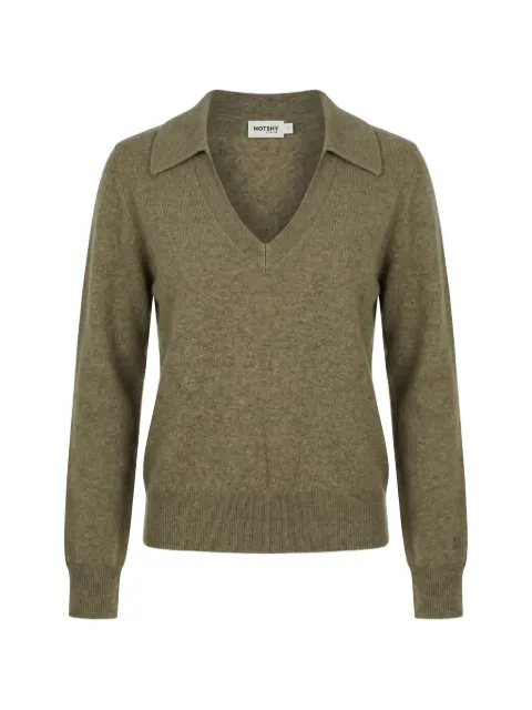 Not Shy Not Shy Palmer V-neck cashmere sweater