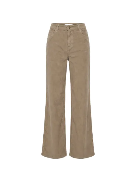TWINSET wide-leg corduroy trousers