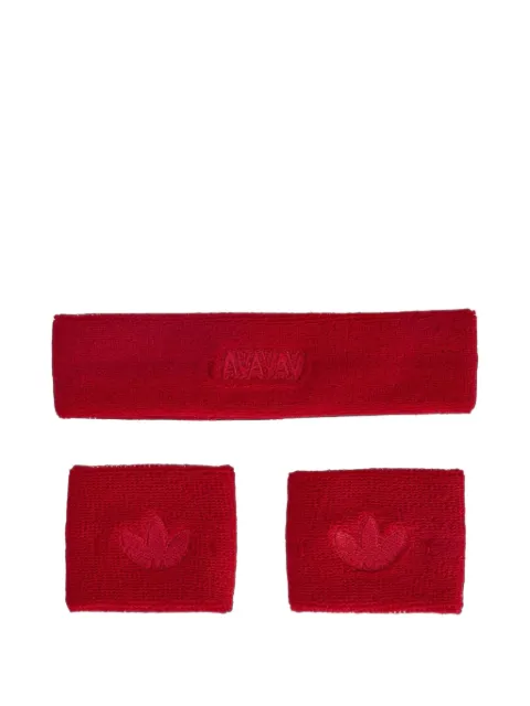 adidas x Avavav logo-embroidered sweatband set