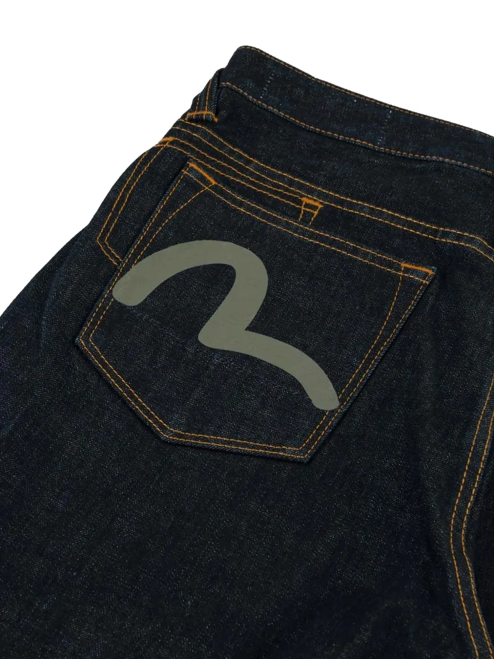 EVISU Jeans met zeemeeuw-print Blauw