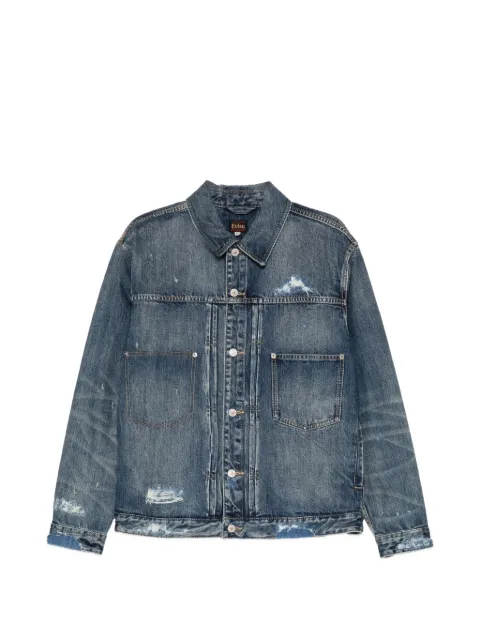 EVISU Daicock print denim jacket