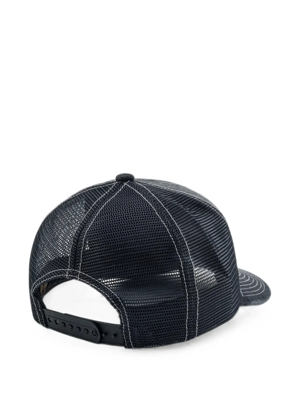 EVISU Pet met opgestikte zak en zeemeeuw-print Zwart