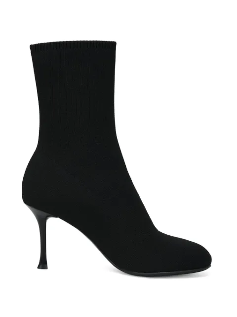 POTAMY x Hanna Schönberg knit stiletto ankle boots