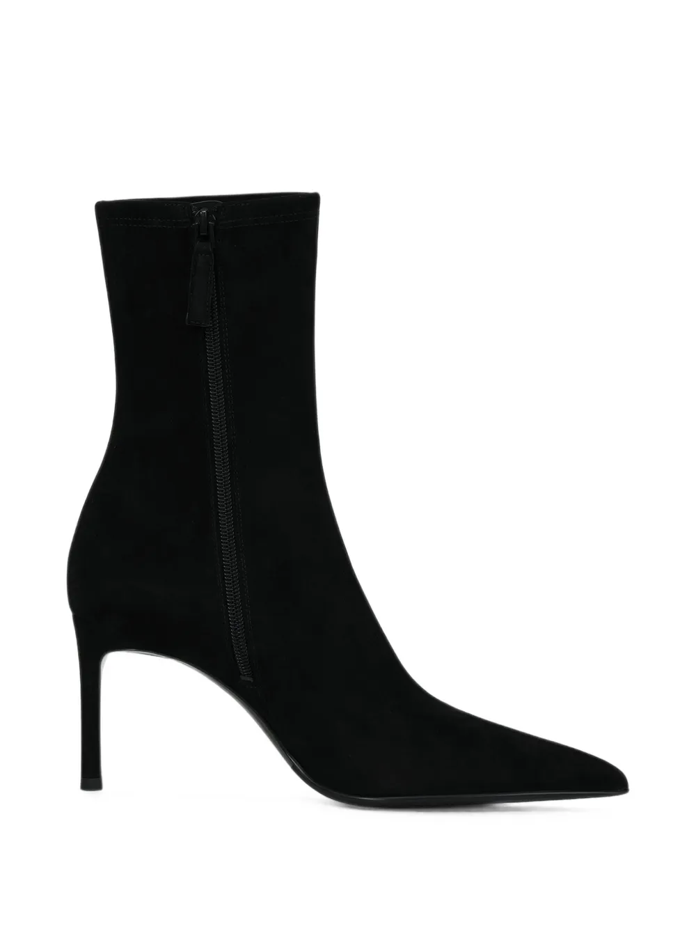 POTAMY point-toe suede ankle boots
