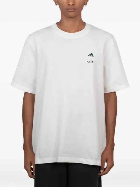 Arte Antwerp x Adidas logo-print cotton T-shirt