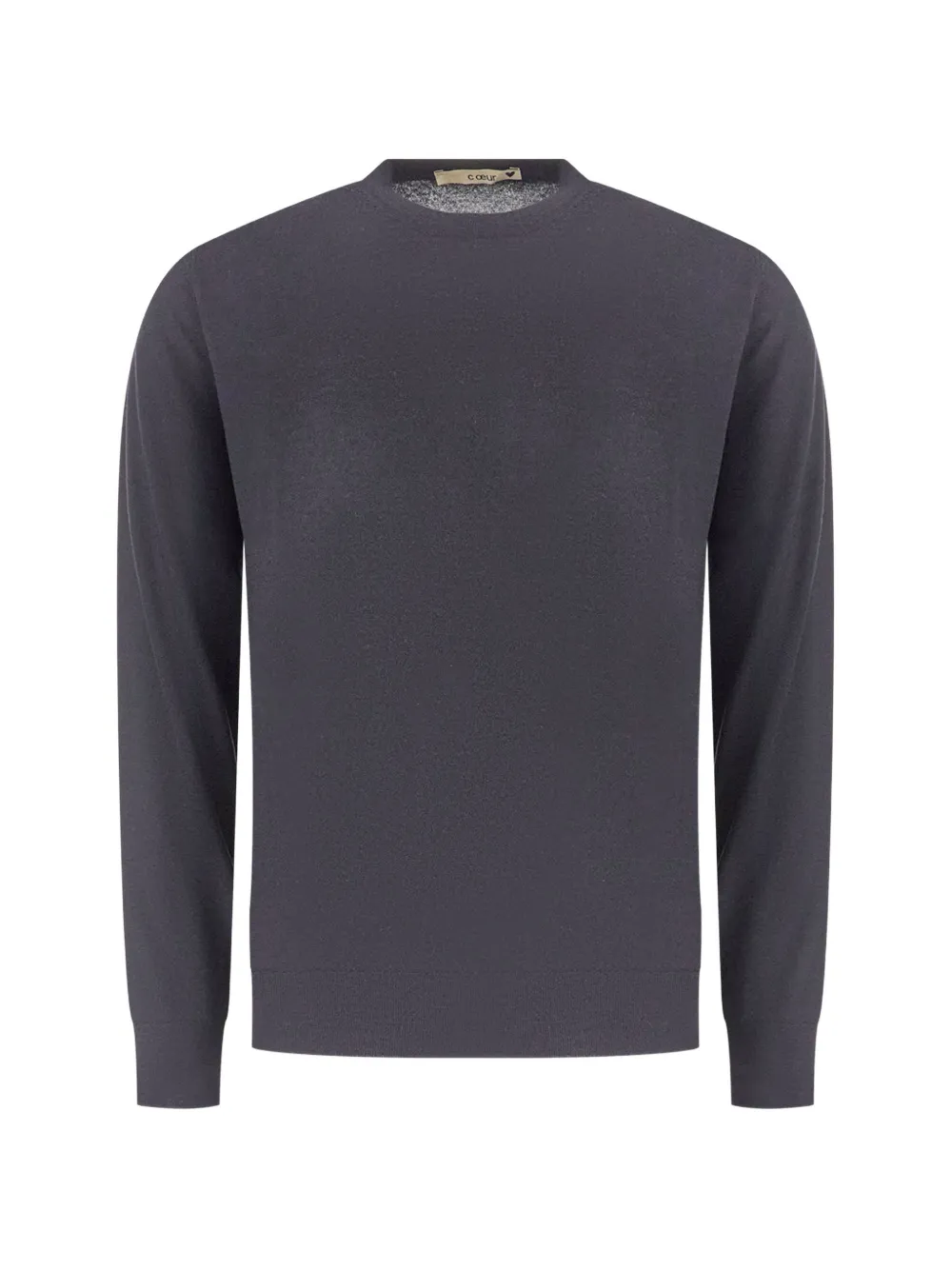 Customer Lovers Fine-knit Sweater In Gray