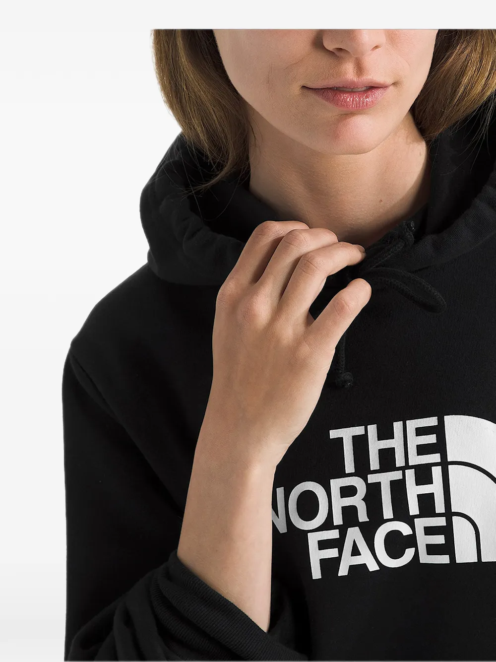 The North Face Evolution Half Dome hoodie Zwart