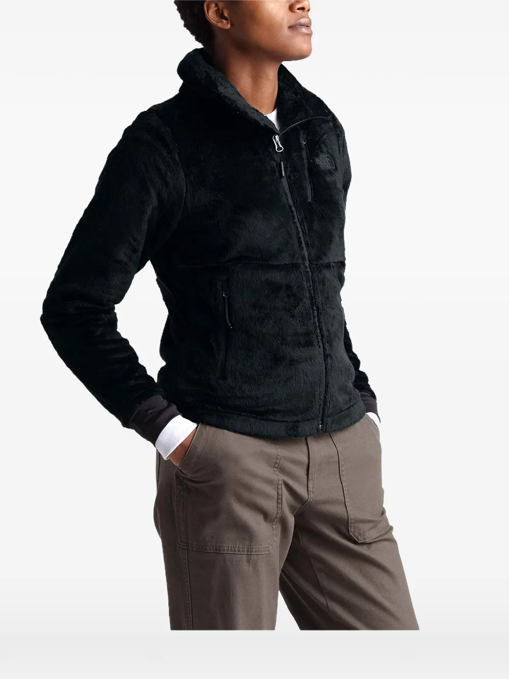 The North Face Osito fleece jack Zwart