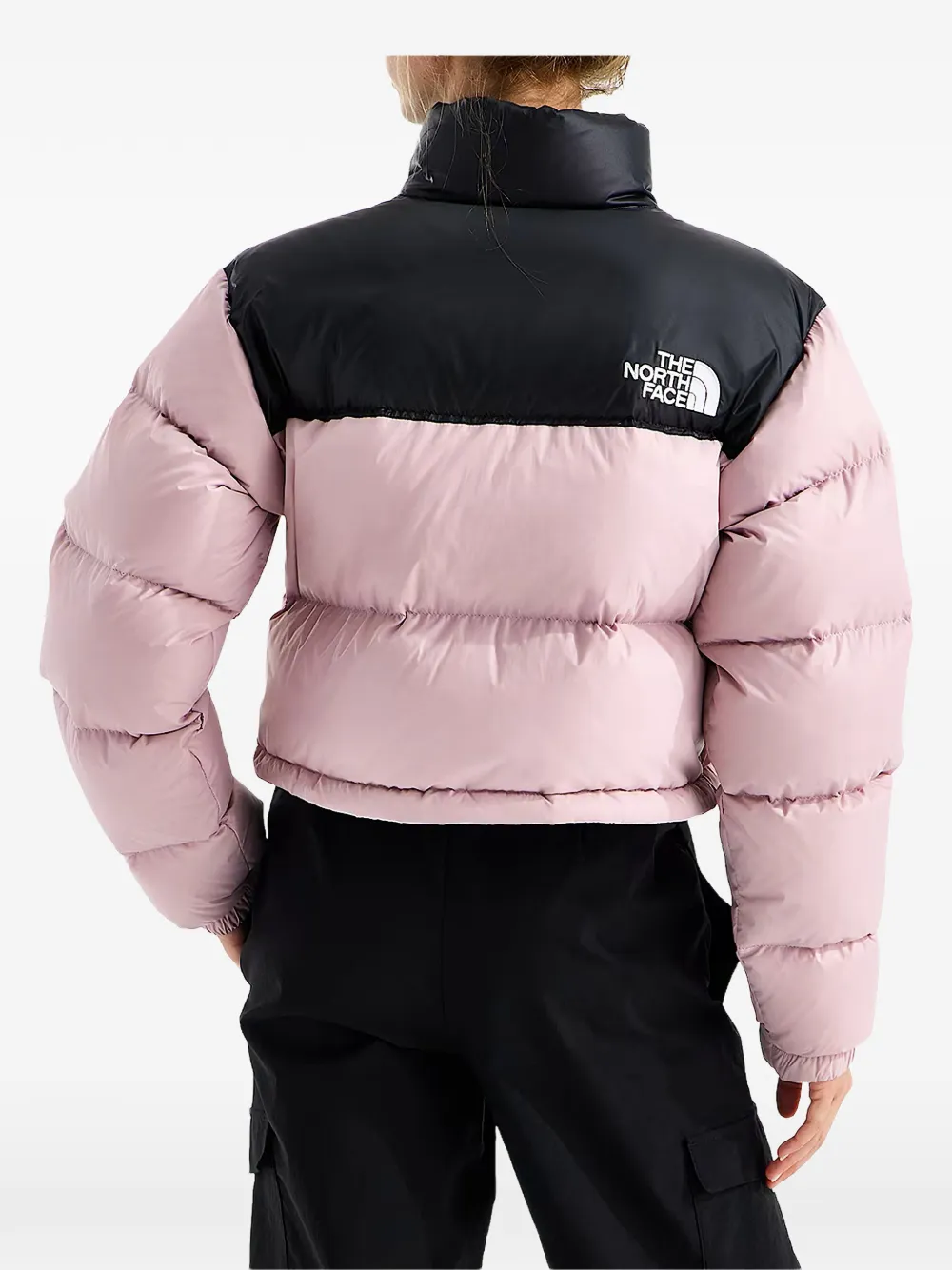 The North Face Kort Nuptse donsjack Roze