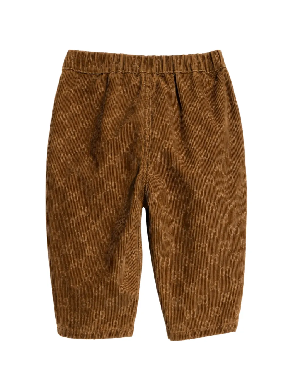 Gucci Kids GG corduroy trousers Bruin