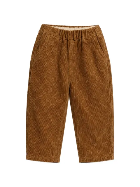 Gucci Kids GG corduroy trousers