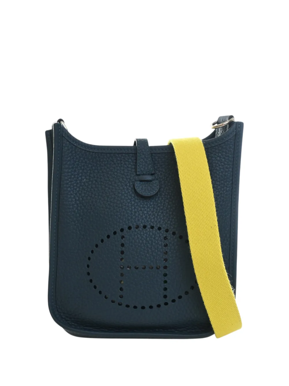 Hermès Pre-Owned Borsa a tracolla Evelyne TPM 16 in pelle Clemence 2016 - Blu