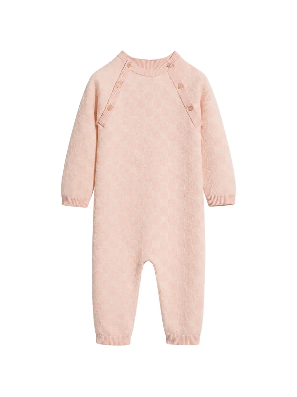 Gucci Kids Romper met GG-patroon Roze