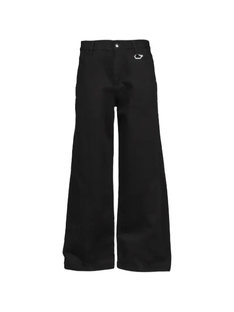 HELIOT EMIL Basalt carabiner-detail jeans