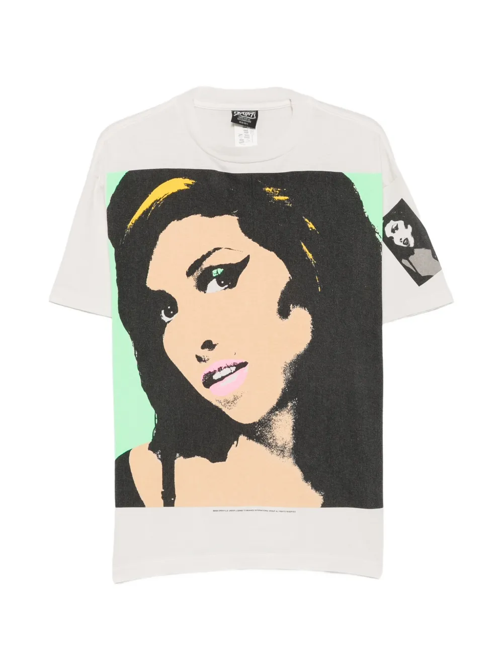 SAINT MXXXXXX x Amy Winehouse graphic-print T-shirt Wit
