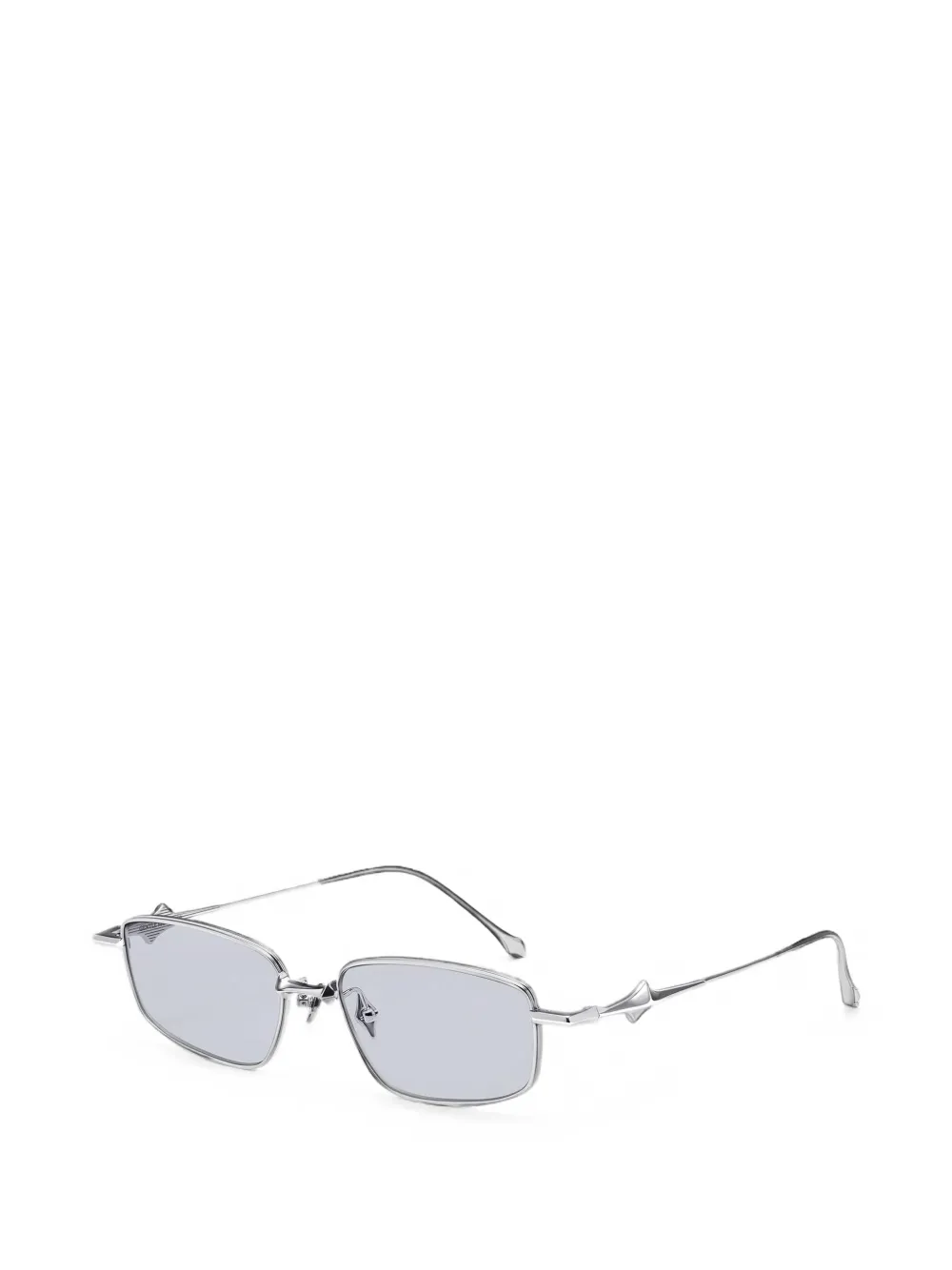 Gentle Monster Saga 02(V) zonnebril met vierkant montuur Zilver