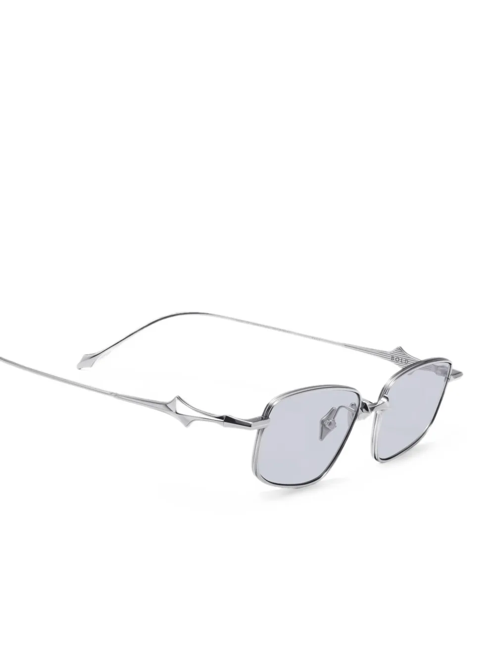 Gentle Monster Saga 02(V) zonnebril met vierkant montuur Zilver