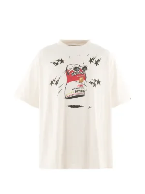 SAINT MXXXXXX x The Stone Roses graphic-print T-shirt | White