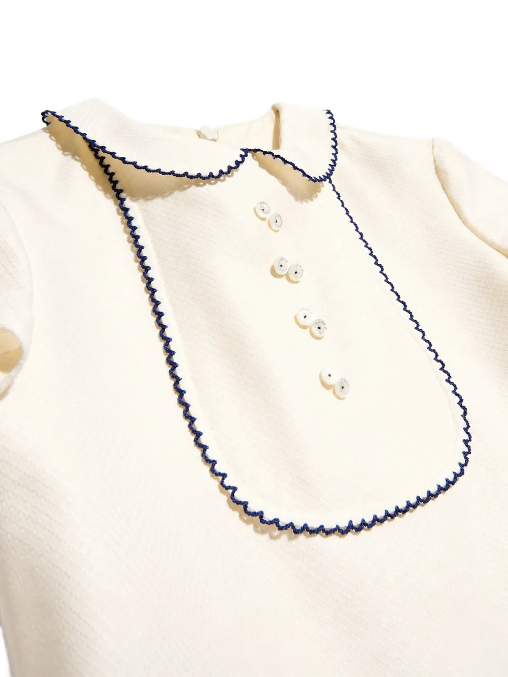 Gucci Kids GG Supreme Peter Pan collar dress Beige