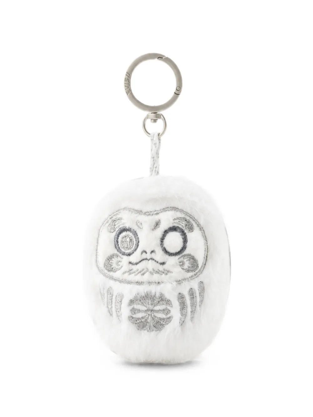 EVISU Daruma plush keyring